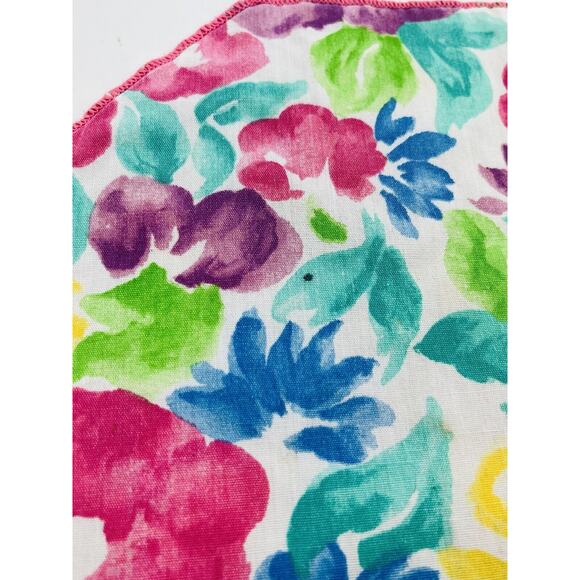 Set 6 Vintage Pastel Romantic Coquette Floral Placemats Easter Pink Flowers Blue - Picture 9 of 9